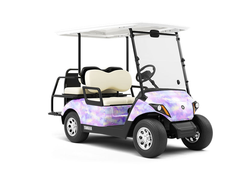 Morning Sunrise Sky Wrapped Golf Cart