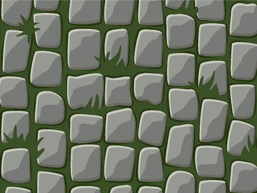 Mossy Grey Brick Vinyl Wrap Pattern~Rwraps Series 914 Digitally Printed Vinyl Wrap~0