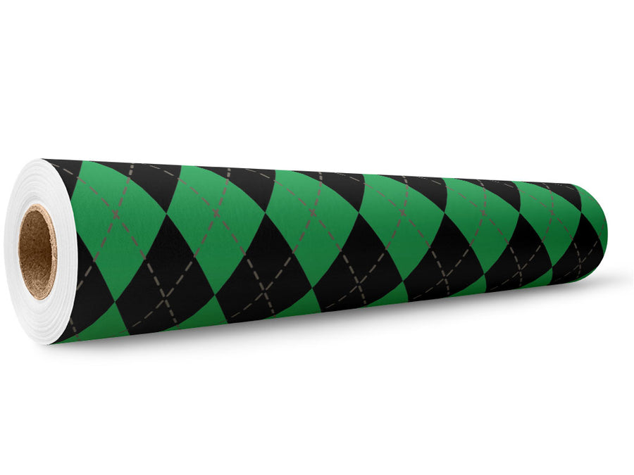 Mossy Undergrowth Argyle Wrap Film Wholesale Roll~Rwraps Series 914 Digitally Printed Vinyl Roll~5