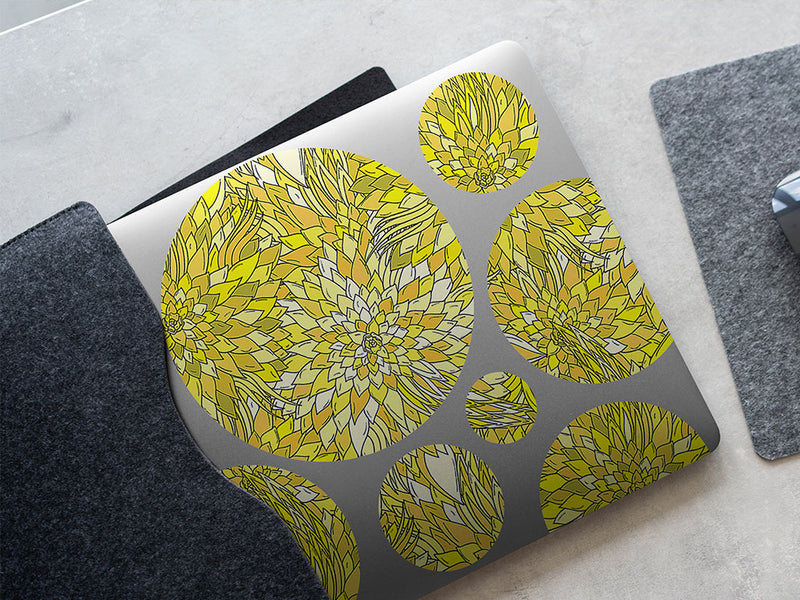 mother gaia floral DIY Laptop Stickers