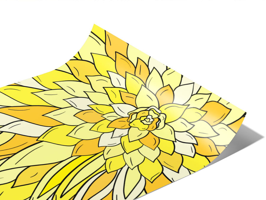 Mother Gaia Floral Vinyl Wraps~Rwraps Series 914 Digitally Printed Vinyl Wrap~0