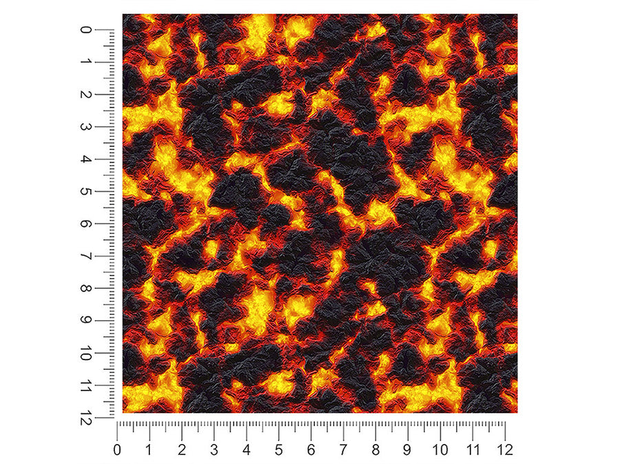 mount kilauea lava 1ft x 1ft Craft Sheets
