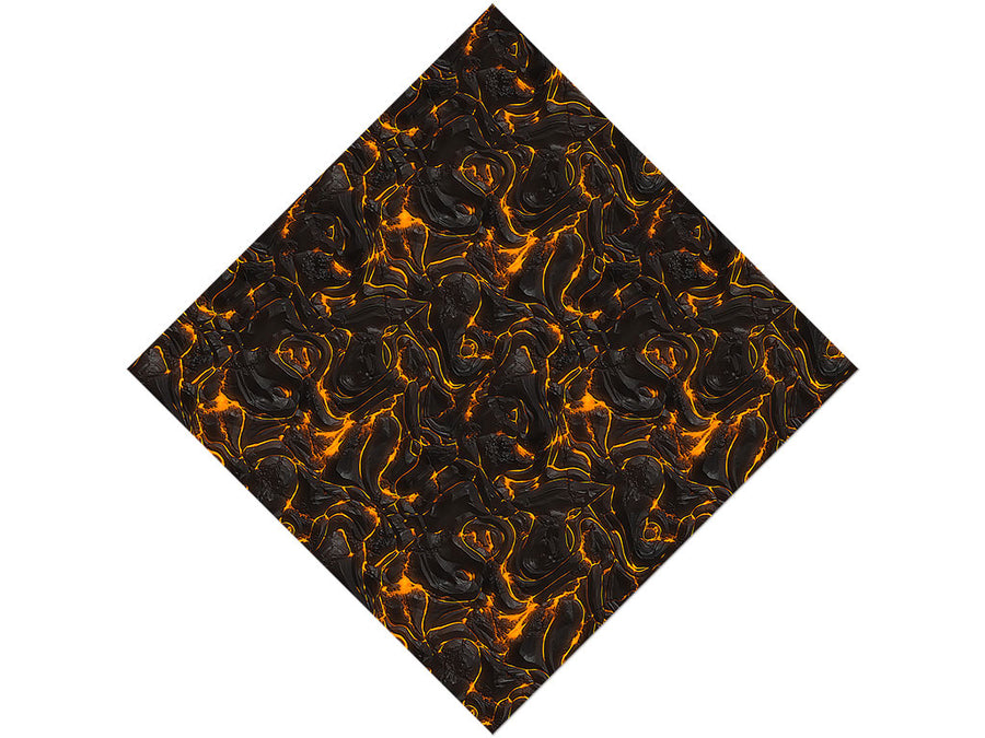 Mount Krakatoa Lava Vinyl Wrap Pattern