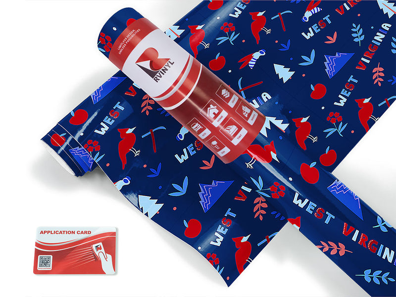 mountain state Craft Vinyl Roll
