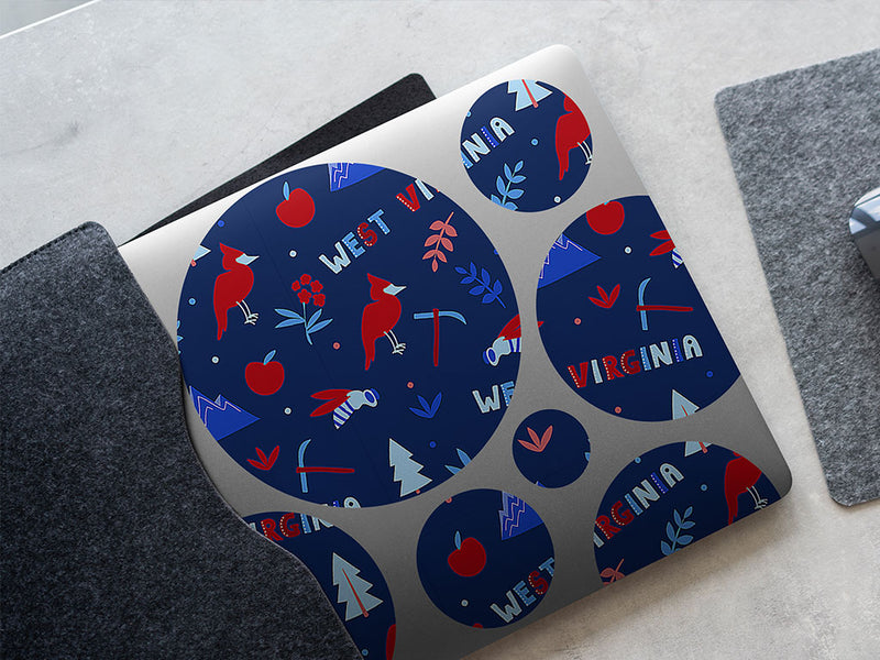 mountain state DIY Laptop Stickers