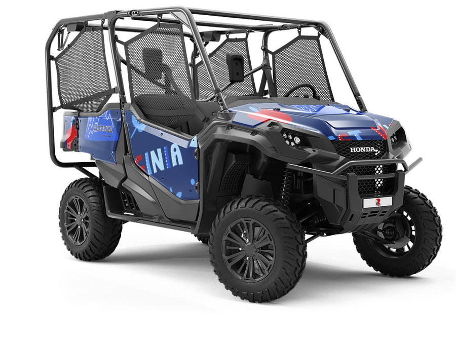 Mountain State Americana Utility Vehicle Vinyl Wrap