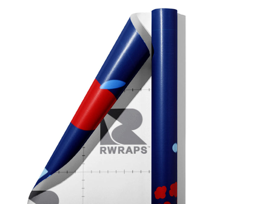 Mountain State Americana Wrap Film Sheets~Rwraps Series 914 Mountain State Americana Scrolled Sheet~4
