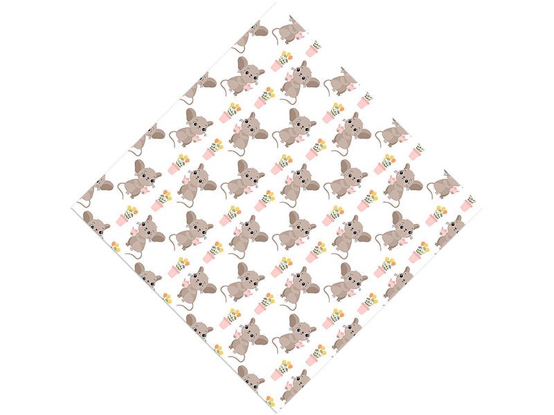 Mousy Garden Rodent Vinyl Wrap Pattern