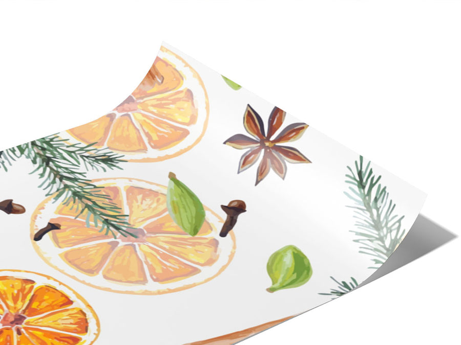 Mulled Wine Fruit Vinyl Wraps~Rwraps Series 914 Digitally Printed Vinyl Wrap~0