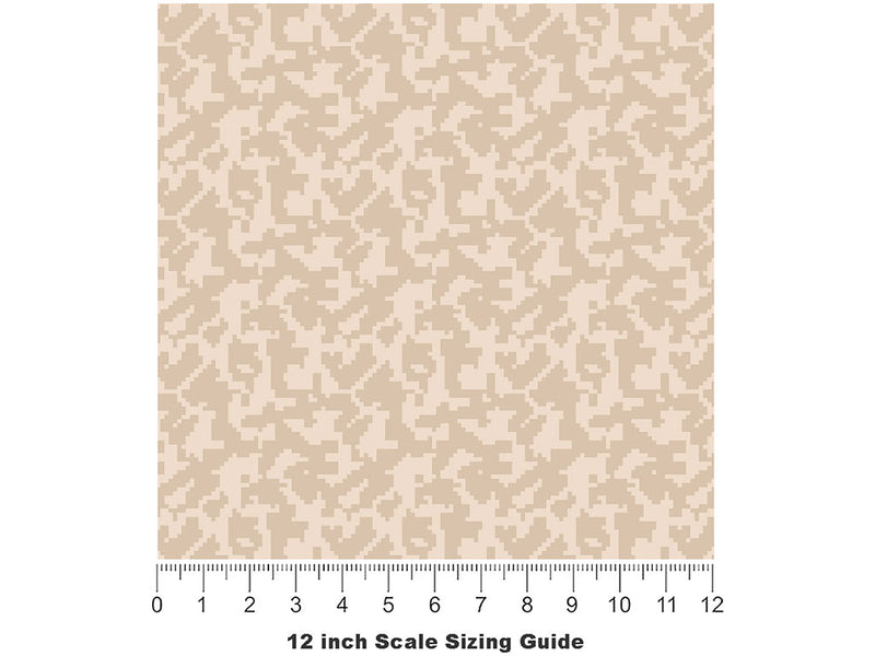Multicam Digital Camouflage Vinyl Film Pattern Size 12 inch Scale~Rwraps Multicam Digital Camouflage Sizing Chart~3