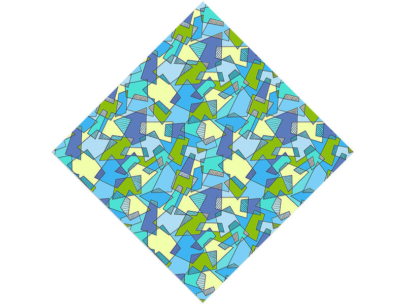Munsell Blocks Mosaic Vinyl Wrap Pattern