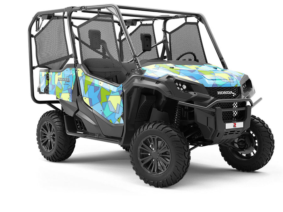 Munsell Blocks Mosaic Utility Vehicle Vinyl Wrap