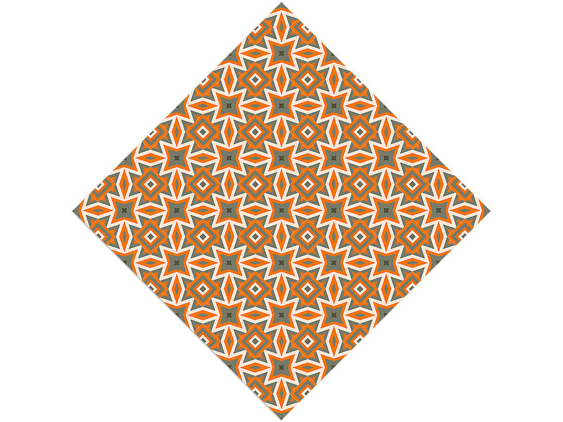Muted Pumpkins Art Deco Vinyl Wrap Pattern