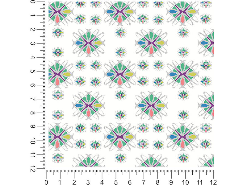 my delilah abstract geometric 1ft x 1ft Craft Sheets