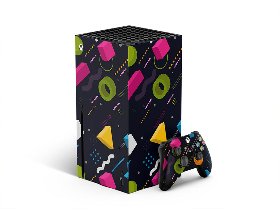 my stars abstract geometric XBOX DIY Decal