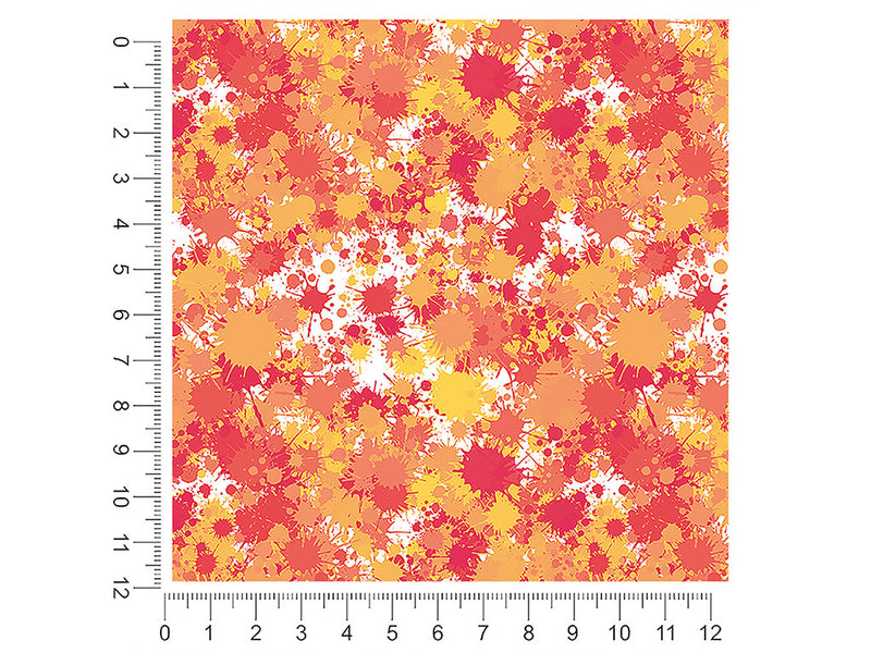 my sundown paint splatter 1ft x 1ft Craft Sheets