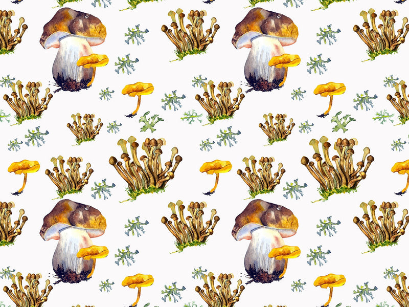 Mycelium Friends Mushroom Vinyl Wrap Pattern~Rwraps Series 914 Digitally Printed Vinyl Wrap~0