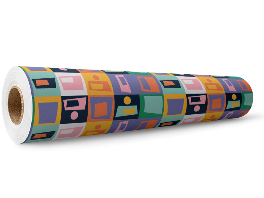 Mystery Doors Retro Wrap Film Wholesale Roll~Rwraps Series 914 Digitally Printed Vinyl Roll~5