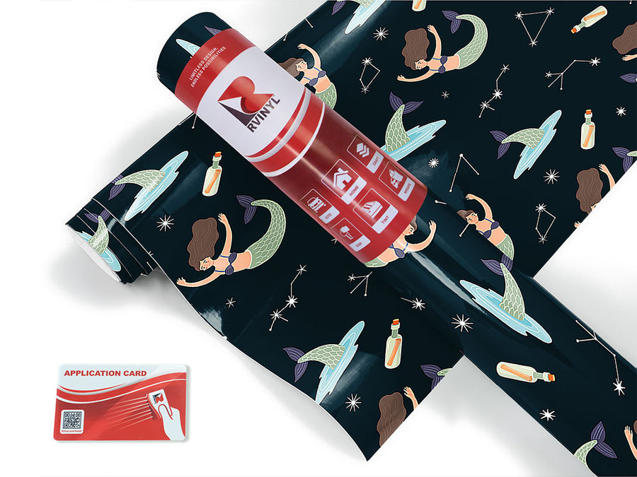 mystic constellations fantasy Craft Vinyl Roll