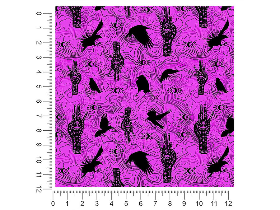 mystic palmistry horror 1ft x 1ft Craft Sheets