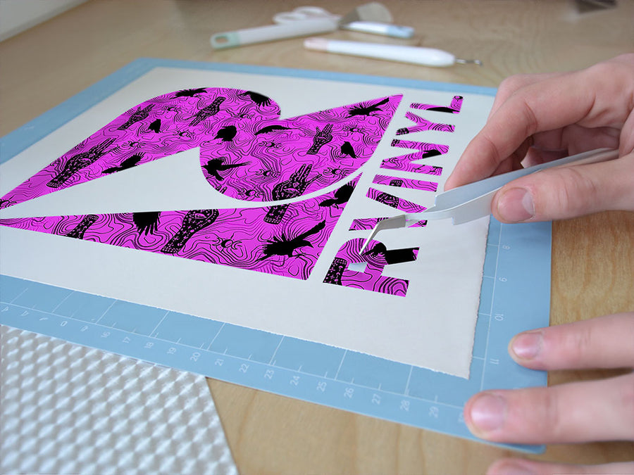 mystic palmistry horror Easy Weed Craft Vinyl