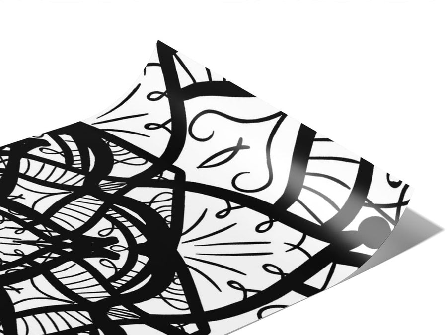 Mystic Petals Mandala Vinyl Wraps~Rwraps Series 914 Digitally Printed Vinyl Wrap~0