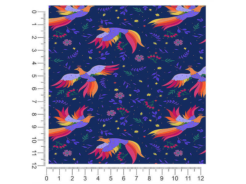 mystic wonder bird 1ft x 1ft Craft Sheets