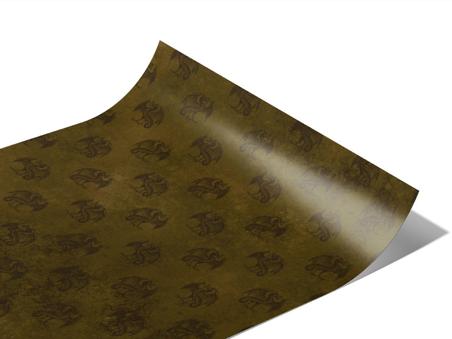 Mystic Wyvern Gothic Vinyl Wraps~Rwraps Series 914 Digitally Printed Vinyl Wrap~0
