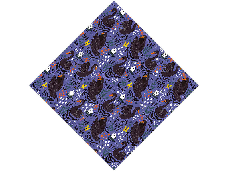 Mythic Black Birds Vinyl Wrap Pattern