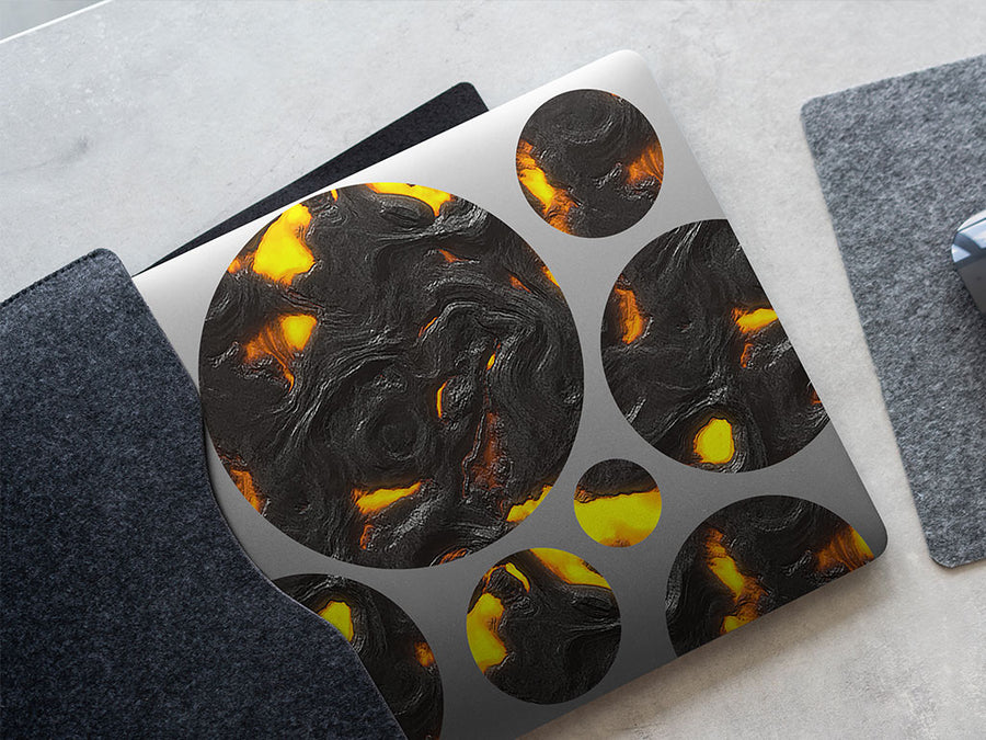 nasty glassy lava DIY Laptop Stickers