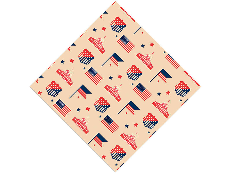 National Capital Americana Vinyl Wrap Pattern