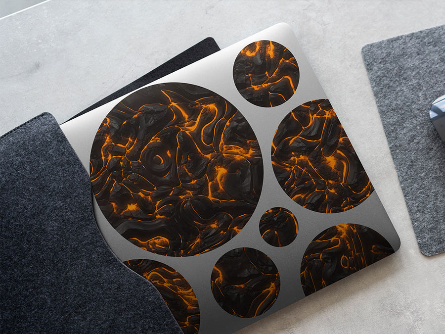 natural disaster lava DIY Laptop Stickers