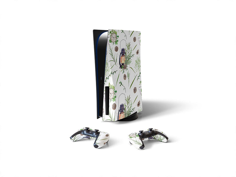 natural glow camping Sony PS5 DIY Skin