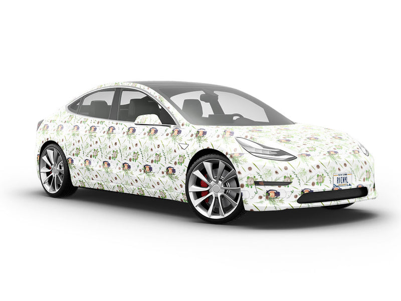 Natural Glow Camping Vehicle Vinyl Wrap
