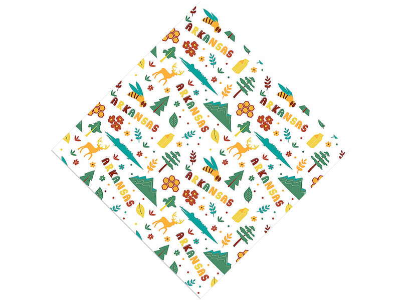 Natural State Americana Vinyl Wrap Pattern