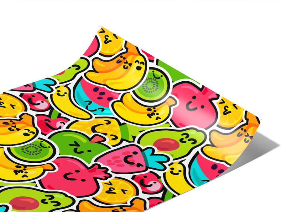Naturally Sweet Sticker Bomb Vinyl Wraps~Rwraps Series 914 Digitally Printed Vinyl Wrap~1