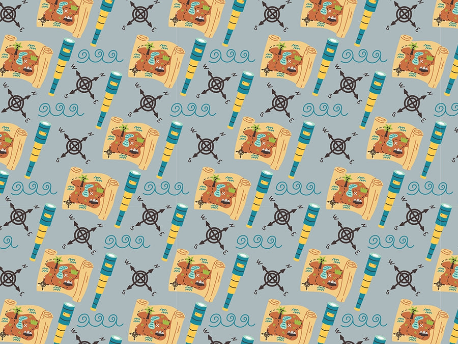 Nautical Navigation Pirate Vinyl Wrap Pattern~Rwraps Series 914 Digitally Printed Vinyl Wrap~0