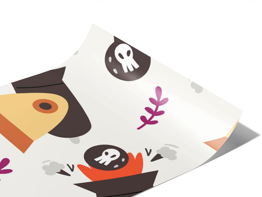 Nautical Warfare Pirate Vinyl Wraps~Rwraps Series 914 Digitally Printed Vinyl Wrap~0