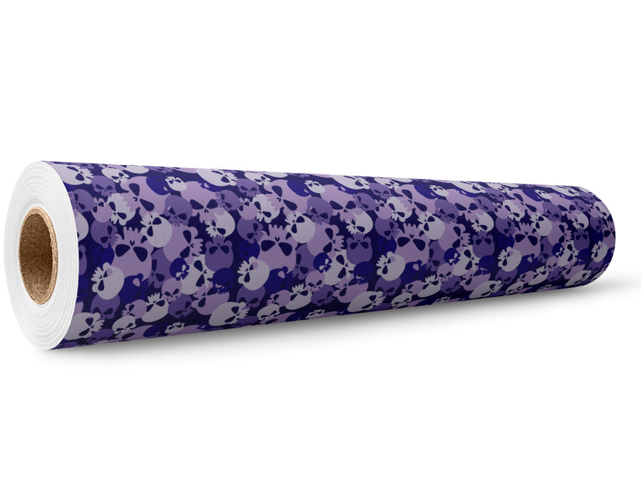 Navy Calvaria Halloween Wrap Film Wholesale Roll~Rwraps Series 914 Digitally Printed Vinyl Roll~5