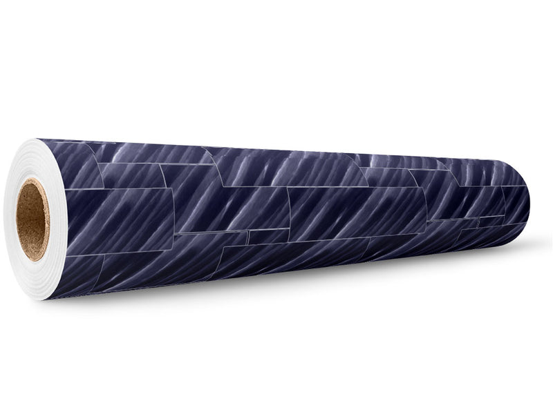 Navy Tile Wrap Film Wholesale Roll~Rwraps Series 914 Digitally Printed Vinyl Roll~5