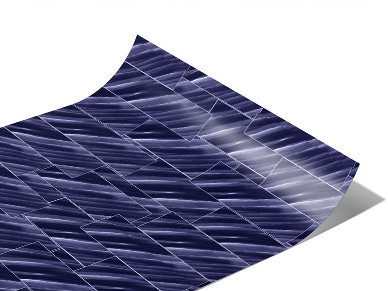 Navy Tile Vinyl Wraps~Rwraps Series 914 Digitally Printed Vinyl Wrap~1