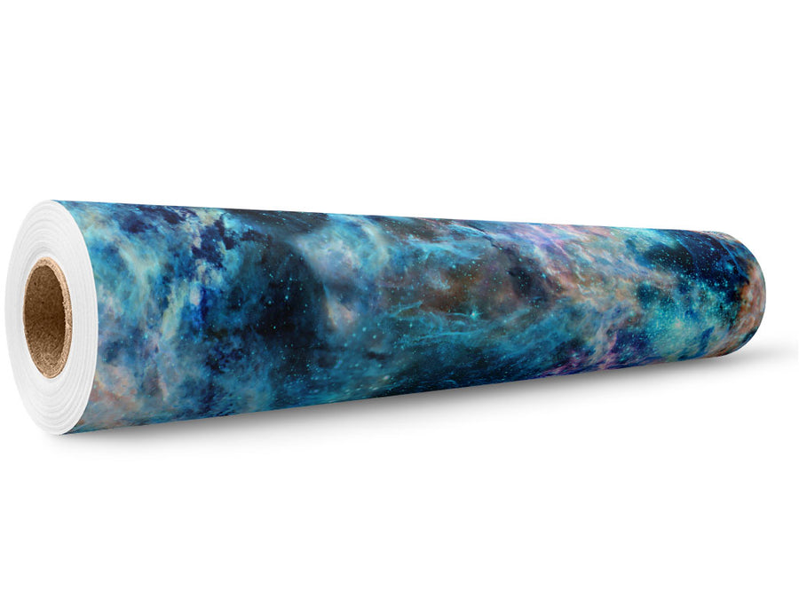 Nebula Sapphire Science Fiction Wrap Film Wholesale Roll~Rwraps Series 914 Digitally Printed Vinyl Roll~5