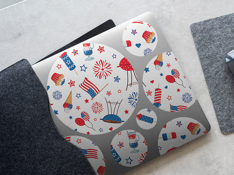 neighborhood cookout DIY Laptop Stickers
