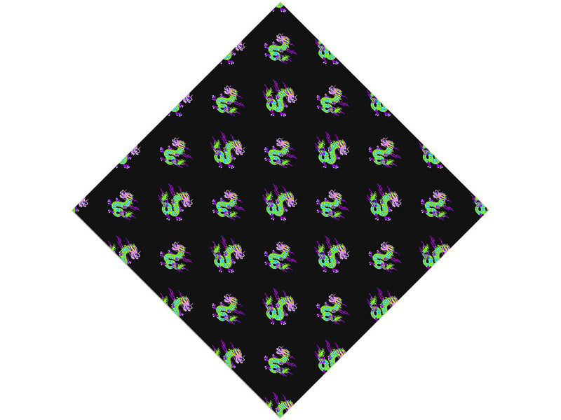 Neon Aggression Fantasy Vinyl Wrap Pattern