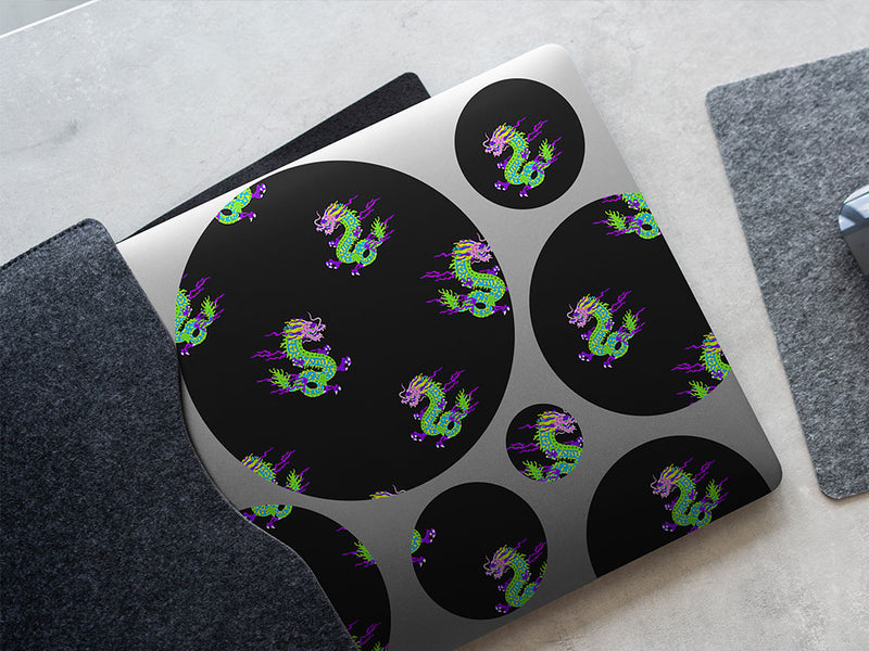 neon aggression fantasy DIY Laptop Stickers