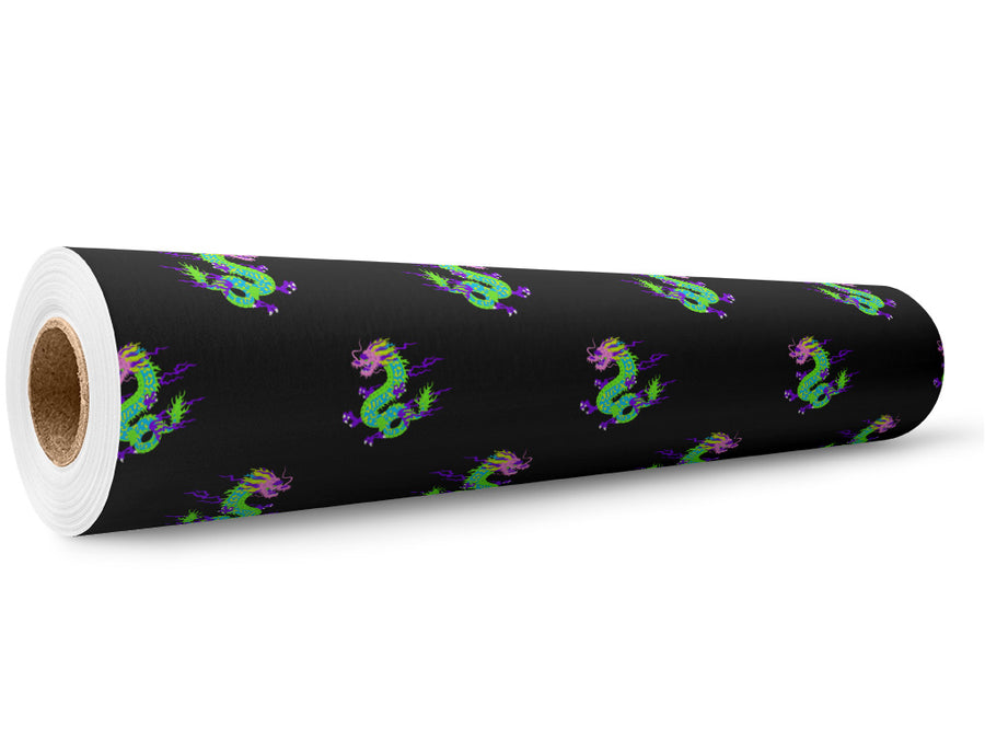 Neon Aggression Fantasy Wrap Film Wholesale Roll~Rwraps Series 914 Digitally Printed Vinyl Roll~5