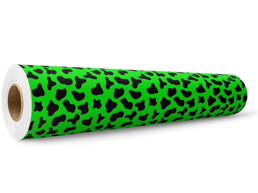 Neon Cow Wrap Film Wholesale Roll~Rwraps Series 914 Digitally Printed Vinyl Roll~6
