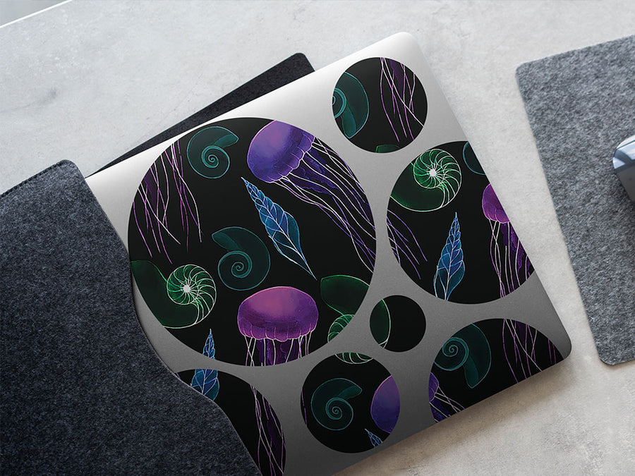 neon jellies salt water DIY Laptop Stickers