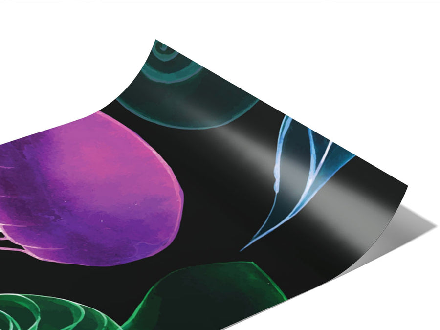 Neon Jellies Marine Life Vinyl Wraps~Rwraps Series 914 Digitally Printed Vinyl Wrap~0