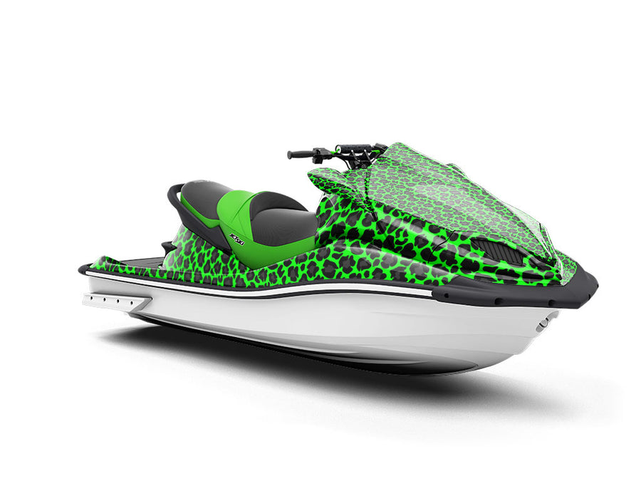 Neon Panther Jet Ski Vinyl Customized Wrap